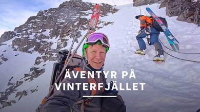 Äventyr på vinterfjället