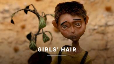 Girls' hair